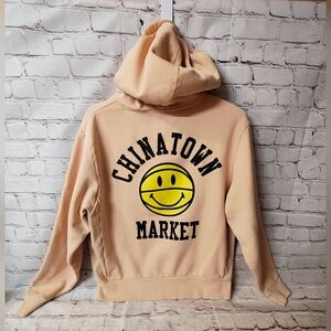 Chinatown Market Limited Edition Smiley Face Basketball Hoodie Large Streetwear